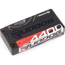 RUDDOG Racing Hi-Volt 4400mAh 150C/75C 7,6V LCG Short Stick Pack EFRA