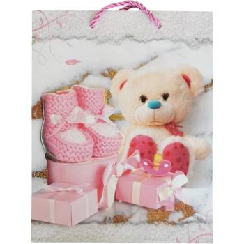 Image 1 of Raya Toys Хартиена торбичка за подарък за бебе с 3D принт Raya Toys S, 23 см