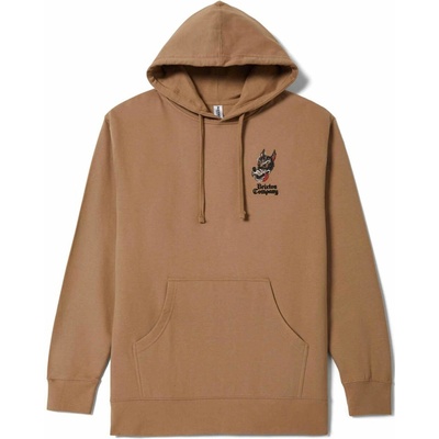 Brixton Dawg Hoodie Sandstone