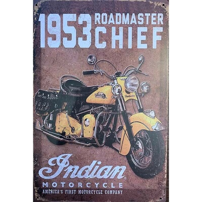 Ceduľa 1953 Indian Motorcycle