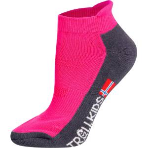 Trollkids Детски спортни чорапи Trollkids Kids Hiking Low Cut Socks II 2-Pack Sports socks - Magenta - размер 35-38 (EU) (201-3046-0315)