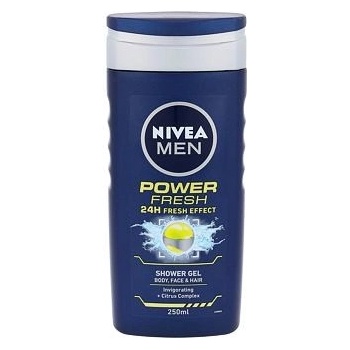 Nivea Men Power Refresh sprchový gél 250 ml