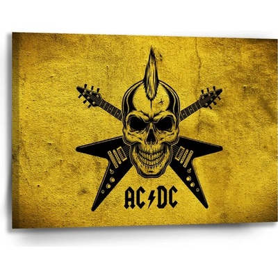 Sablio Obraz ACDC Lebka - 90x60 cm