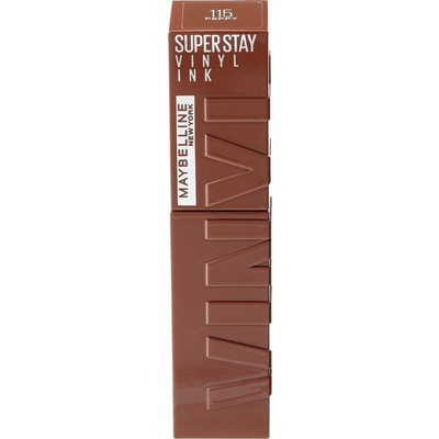 Maybelline new york SuperStay Vinyl Ink dlouhotrvající tekutá rtěnka 115 peppy 4,2 ml