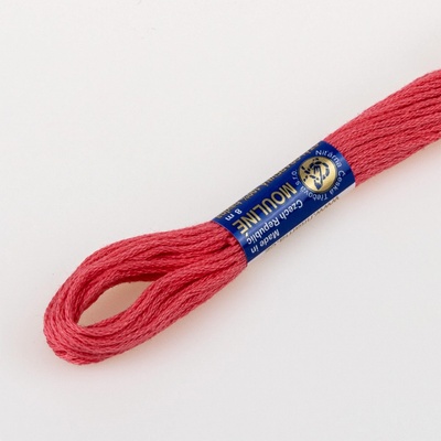 Niťárna Česká Třebová Niťárna Vyšívací příze MOULINE / MULINKA 3262 temně nachová růžová, jednobarevná, 2g/8m