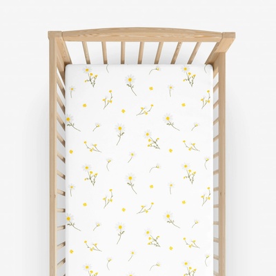 Goldea bavlna napínacia plachta harmanček 60x120