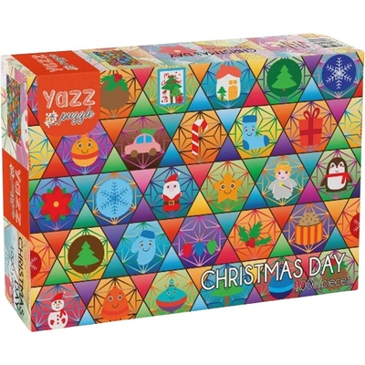 Yazz Пъзел Yazz Puzzle от 1000 части - Коледен ден (3818)