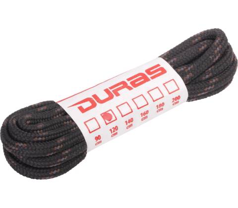 Duras kulaté zebra černá-beige multipack