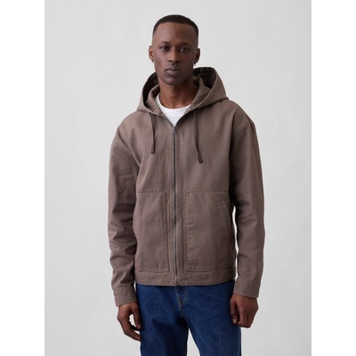 GAP Oversize plátená bunda Utility Béžová
