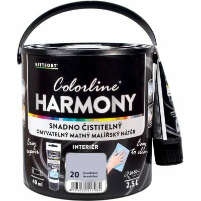 KITTFORT Colorline HARMONY 2,5 l levandulová matná