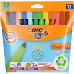 BIC Детски маркери за рисуване 12 бр. Visacolor XL ecolutions BIC 4220023