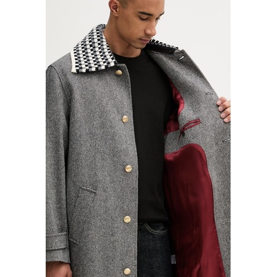 Drôle de Monsieur Вълнено палто Drôle de Monsieur Le Manteau Tweed (I.CT147.WV014)