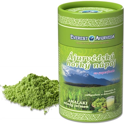 Everest Ayurveda AMALAKI nápoj MLADÝ JEČMEN Imunita & odkyselení a detoxikace 100 g
