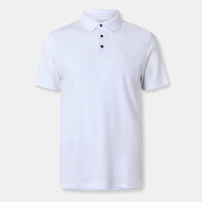 Calvin Klein Jeans Блуза с яка Calvin Klein Jeans Men's Short Sleeve Polo Shirt - Bright White