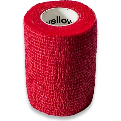 yellowBAND Kohézne ovínadlo 7,5 cm červená