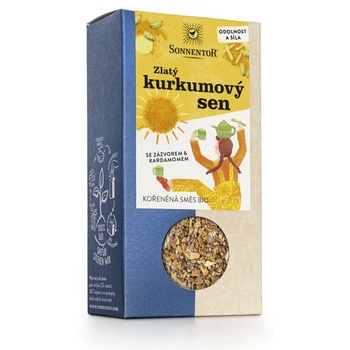 SONNENTOR - Златна куркума мечта, насипна, БИО, 120 гр