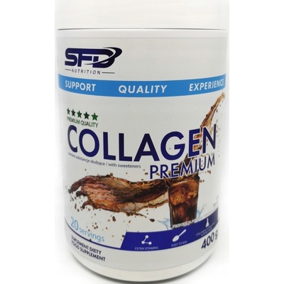 SFD Nutrition Collagen Premium prášek na přípravu nápoje s kolagenem příchuť Cola 400 g