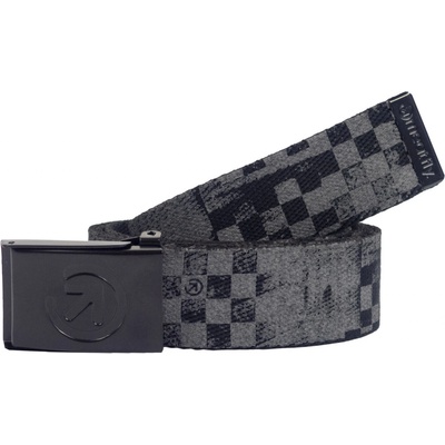 Meatfly pánský opasek CORRIDOR Checkered Black – Zboží Dáma