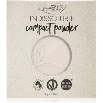 puroBIO Cosmetics Indissouble компактна пудра пълнител цвят T00 9 гр