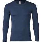 Engel Мъжко копринено термобельо Engel Shirt L/S Merino base layer - Marine - размер 54/56 (EU) (014-0745-0413)