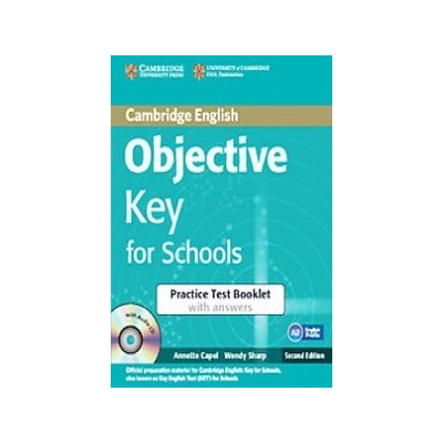 Objective Key 2nd Edition For Schools Practice Test Booklet with answers with Audio CD