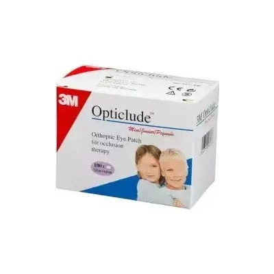 3 m Opticlude Maxi Očná náplasť 5,7 x 8,2 cm, ortoptická 100 ks