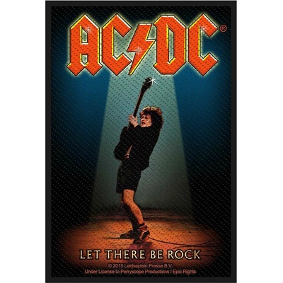 Nažehlovačka AC/DC - Let There Be Rock