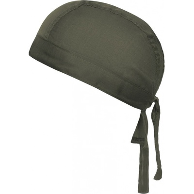 Jednoduchý pirátský šátek khaki