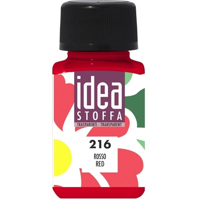 Maimeri Idea Stoffa Боя за плат Red 60 ml 1 бр (M5014216)