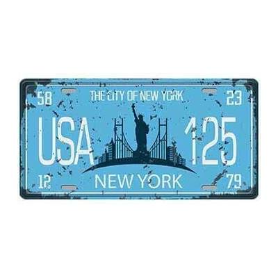 Ceduľa značka USA New York