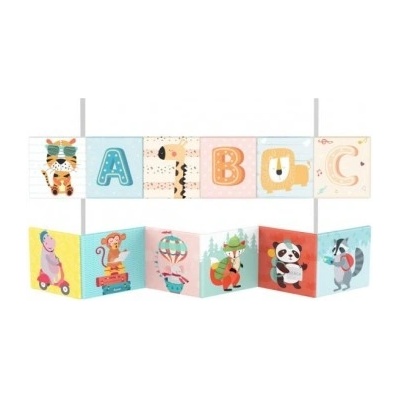 Raya Toys Мека бебешка книжка Raya Toys - ABC животни (503123064)