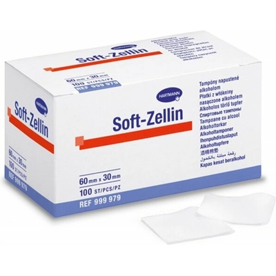 HARTMANN Soft-Zellin tampóny napustené alkoholom 10 ks