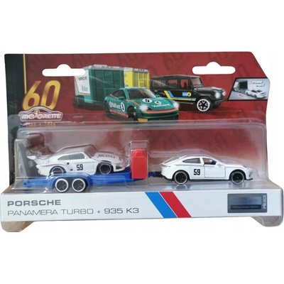 MAJORETTE PORSCHE PANAMERA TURBO S + 935 K3 1:64
