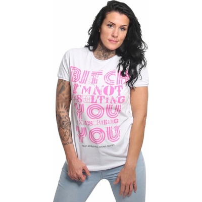 Yakuza Insult Urban Crew Neck Bílá