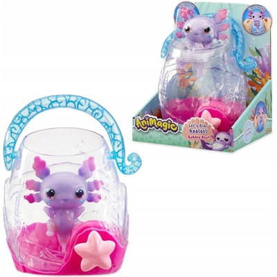 ANIMAGIC Svítící Axalotl v akváriu – Zbozi.Blesk.cz