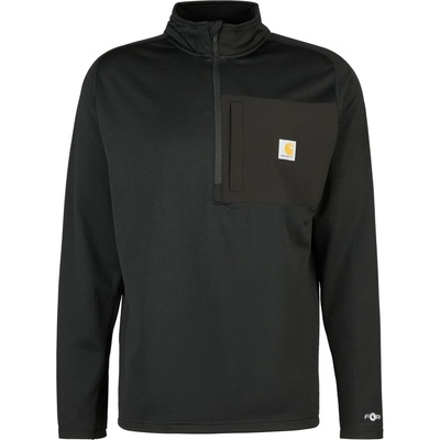 Carhartt WIP Мъжки поларен пуловер Carhartt Mock Neck Half-Zip T-Shirt Longsleeve - Black - размер XXL (216-6970-0115)
