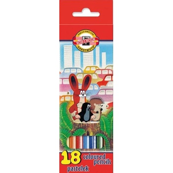 KOH-I-NOOR Krtko Coloured Pencils Комплект моливи за деца 18 бр (3653018026KSNV)