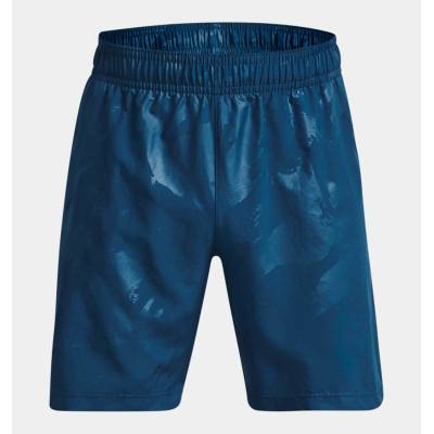 Under Armour UA Woven Emboss Short-BLU modré