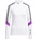 adidas Блуза с яка Adidas Women's Mock Long Sleeve Performance Polo Shirt - White