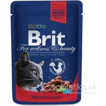 Brit Premium Cat Beef Stew & Peas 100 g