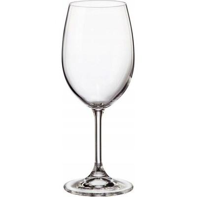 BOHEMIA Sylvia Skleničky na červené víno CRYSTALITE čiré 6 x 350 ml