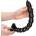 Ouch! Stacked Anal Snake Black 30cm