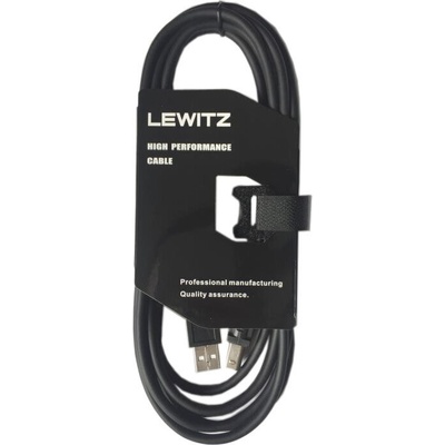 LEWITZ TIC002 USB, 5m, černý