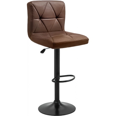 Kondela SELEST ekokůže hnědá / černá