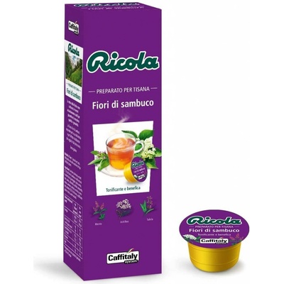 Caffitaly Ricola Fiori di Sambuco kapsule do Tchibo Cafissimo 10 kusov