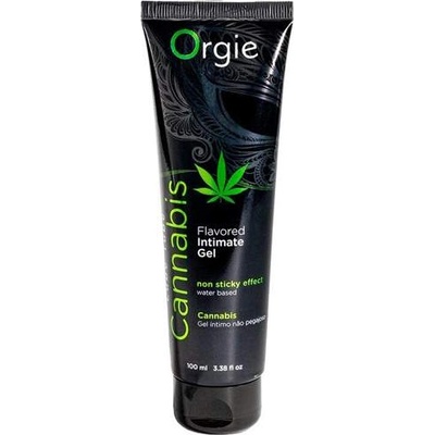 Orgie Секс лубрикант на водна основа с аромат "orgie cannabis" 100 мл