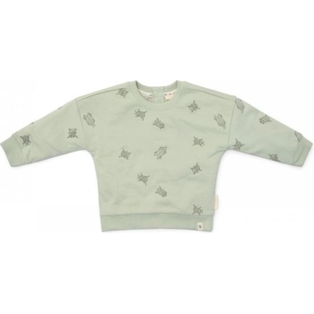 Little Dutch Бебешки суитшърт Little Dutch - Forest Mint Bugs, 74 cm, 6-9 м (CL25022100)