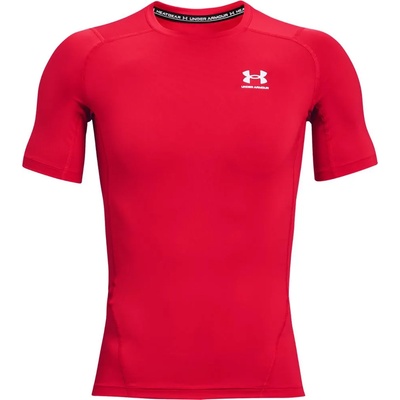 Under Armour Тениска Under Armour UA HG Armour Comp SS-RED Червен Velikost 3XL