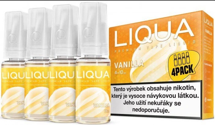 Ritchy Liqua Elements 4Pack Vanilla 4 x 10 ml 12 mg
