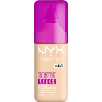 NYX Professional Makeup Make-up Make 'EM Wonder 03 Fair 30 ml